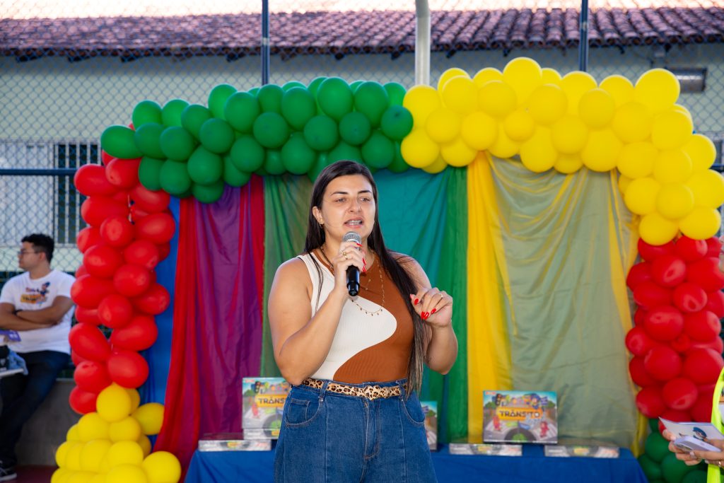 Secretária de Educação de Sooretama, Bruna da Silva.