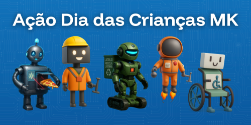 Do papel à impressão 3D: Crianças vencedoras do Concurso Microkids projetam robôs que combatem fome, catástrofes e a exclusão social.
